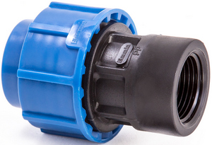 ПЭ  Муфта   32х3/4"  обжим-ВР (Lammin) 200/25