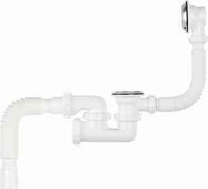 Aquant V255-25-MR Сифон 1 1/2"х40, д/в, рег-й, плоск., 70мм, с перел., гофра 40/50 (аналог АНИ E255)